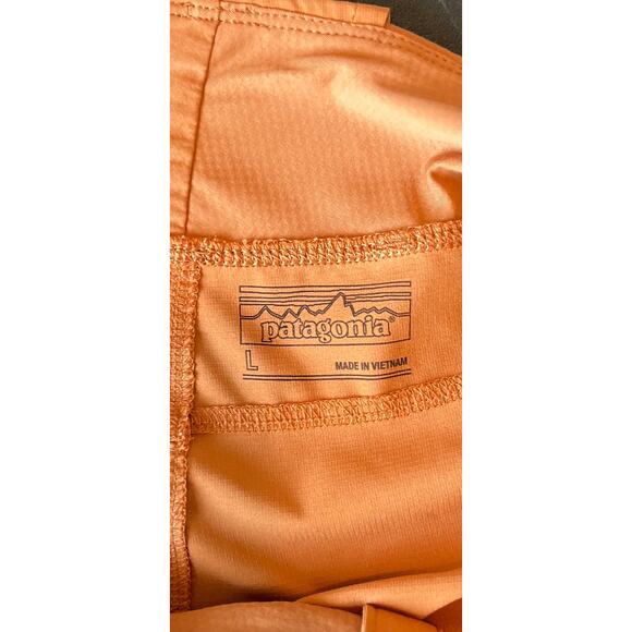 2/$50 DEAL ALERT!! PATAGONIA WOMENS TECH SHORTS STY# 82025 BURNT ORANGE SIZE L - Picture 9 of 13